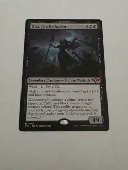 Magic The Gathering - Gisa, the Hellraiser, (OTJ) #0089 Mythic Rare NM - Image 1