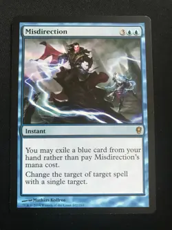 1x Misdirection - Conspiracy CNS MTG NM/M - Image 1