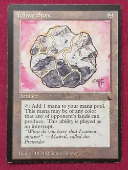 Magic The Gathering THE DARK FELLWAR STONE artifact card MTG - Image 1