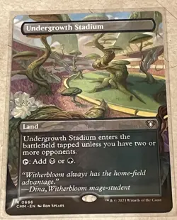 Undergrowth Stadium (Borderless) Commander Masters Regular - Image 1