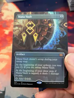 MTG Double Masters 2022 Mana Vault Borderless Foil - Image 1