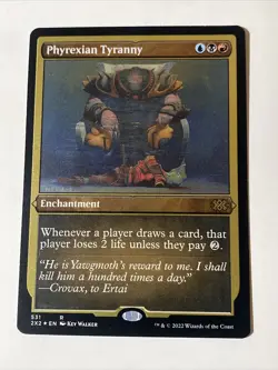 Phyrexian Tyranny (Foil Etched) Double Masters 2022 Foil - Image 1