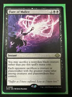 MTG Flare of Malice Modern Horizons 3 - Image 1