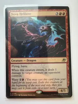 Nova Hellkite FOIL #148 RARE Edge of Eternities NM ENG - Image 1