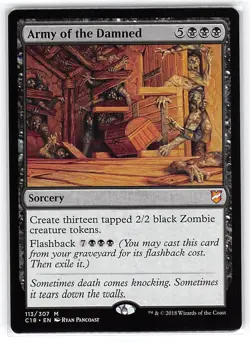 Army of the Damned *Mythic Rare* Magic MtG x1 Commander 2018 - Image 1