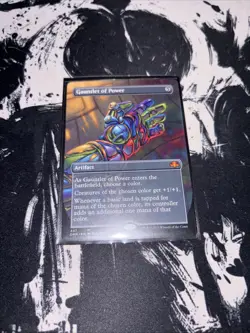 Gauntlet of Power (Borderless) Dominaria Remastered Regular - Image 1