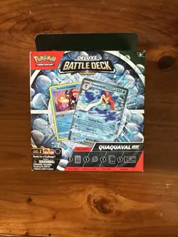 Pokemon TCG - Quaquaval EX Deluxe Battle Deck- Brand New - Image 1
