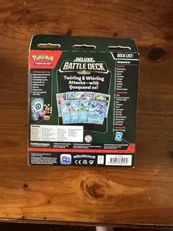Pokemon TCG - Quaquaval EX Deluxe Battle Deck- Brand New - Image 2