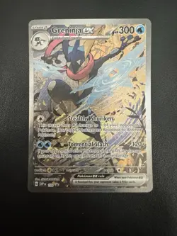 Pokemon Greninja Ex SVP 132 Shrouded Fable Promo Mint - Image 1