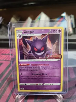 Pokemon Lost Origins Gengar Promo Foil Swsh241 NM - Image 1
