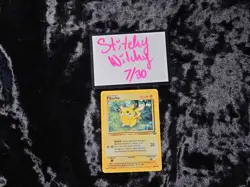 Pikachu Jungle Set Regular Pokemon TCG Lightly Played - Image 3