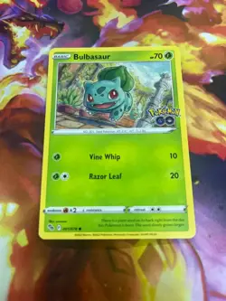 Bulbasaur 001/078 Pokemon GO Regular NM-Mint Pokemon TCG - Image 1