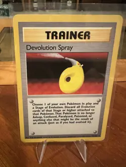 Pokemon TCG Devolution Spray Trainer Unlimited 72/102 MP - Image 1