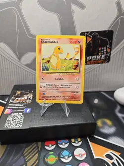 4th Edition Pokemon TCG Charmander Base Set 46/102 Regular 1999-2000 Wizards - Image 1