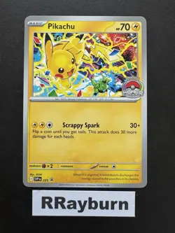 Pokemon Pikachu 225 (World Championship 2025) 225 Sv: Scarlet & Violet Promo - Image 1