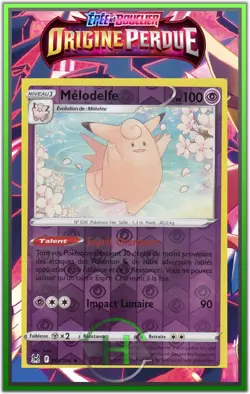 Melodelfe Reverse- EB11:Origine Perdue - 063/196 - Carte Pokemon Francaise Neuve - Image 1