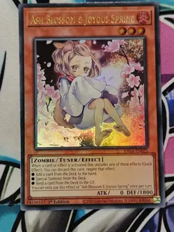 Ash Blossom & Joyous Spring - Ultra Rare 1st Edition RA04-EN025 YuGiOh! - Image 1