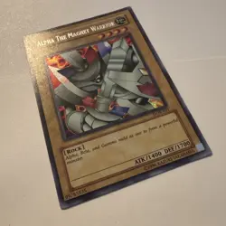 Yu-Gi-Oh! TCG Normal Alpha the Magnet Warrior Secret Rare - Image 2