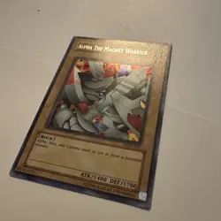 Yu-Gi-Oh! TCG Normal Alpha the Magnet Warrior Secret Rare - Image 3