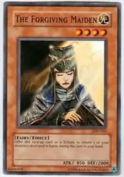 The Forgiving Maiden LON-044 1st Light Play Yu-Gi-Oh DNA GAMES - Image 1