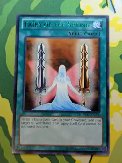 YuGiOh Fairy of the Spring DL17-EN016 (Green) Duelist League Card Rare - NM - Image 1