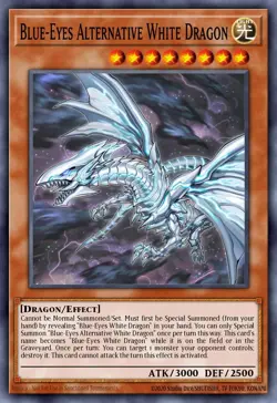 Blue Eyes Alternative White Dragon - RA02 - Collectors Rare - Yugioh EURO - Image 1