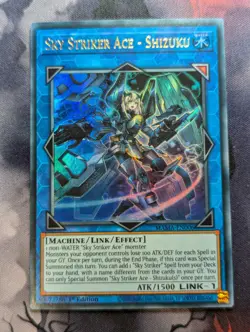 YUGIOH TCG Magnificent Mavens - Sky Striker Ace - Shizuku MAMA-EN006 VLP/LP - Image 1