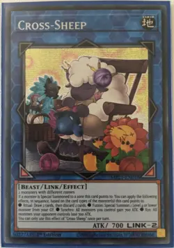 Cross-Sheep - MP21-EN018 - Prismatic Secret Rare 1st Edition Yugioh - Image 1