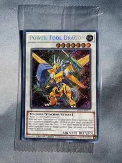 Power Tool Dragon HAC1-EN177 Secret Rare Limited Edition NM Yugioh SEALED - Image 1