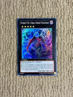 Number C104: Umbral Horror Masquerade - JOTL-EN056 - Super Rare 1st Ed NM YUGIOH - Image 1