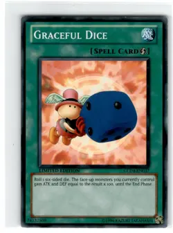Yu-Gi-Oh! Graceful Dice Common GLD4-EN037 Lightly Played Limited Edition - Image 1