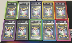 2023 Pokemon Yu Nagaba Eevee Evolutions Complete Promo Set SP PSA 10 (Lot Of 10) - Image 3