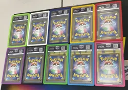 2023 Pokemon Yu Nagaba Eevee Evolutions Complete Promo Set SP PSA 10 (Lot Of 10) - Image 4