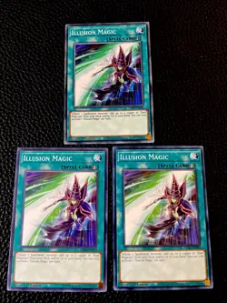Illusion Magic (X3) Mixed Lot Yugioh 1st Edition (New) - Image 1