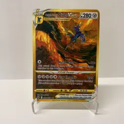 Gold Metal Origin Forme Dialga VSTAR HP280 Pokemon Card-Collectible Gift Display - Image 2