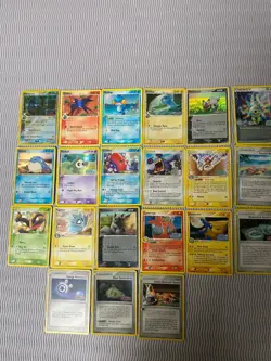 Pokemon Cards Bundle - Holon Phantoms - EX Emerald - EX Power Keepers - Crystal - Image 1