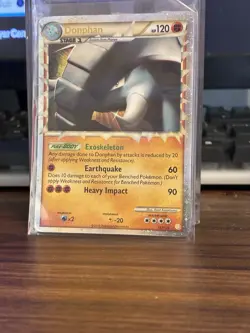 Donphan Prime HeartGold SoulSilver Pokemon Card TCG Ultra Rare Holo LP 107/123 - Image 1