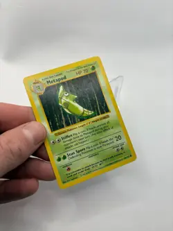 Pokemon Card - Metapod - 54/102 - HP - Base Set Shadowless - Image 4
