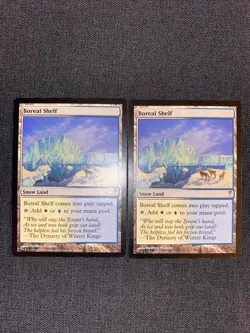MTG Magic - Boreal Shelf - Coldsnap - Uncommon - NM x2 - Image 1