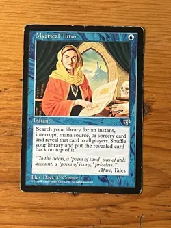 MTG - Magic the Gathering - Mystical Tutor - Mirage - Image 1