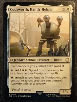 Codsworth, Handy Helper - Universes Beyond: Fallout (MTG) - Image 1