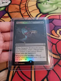 Sanguine Brushstroke Mystery Booster 2 Foil MTG MINT - Image 3