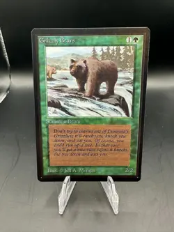 MTG MAGIC THE GATHERING BETA GRIZZLY BEARS - Image 1