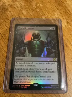 Diabolic Intent - Rare FOIL - The Brothers' War #089/287 NM-MT - Image 1