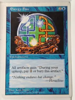 Energy Flux - 5th Edition Core Set - Magic the Gathering MTG Nice! - Image 1