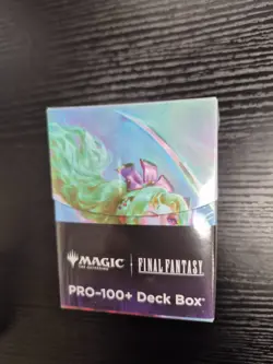 Ultra Pro Final Fantasy Universes Beyond Terra 100+ Deck Box New - Image 1
