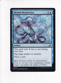 MAGIC THE GATHERING MTG EDGE OF ETERNITIES MENTAL MODULATION (#1) - Image 1