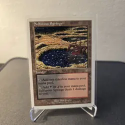 MTG Sulfurous Springs 40 Regular Rare Deckmasters Garfield vs Finkel DKM - Image 1