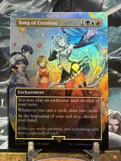MTG | Song of Creation [Secret Lair Hatsune Miku]✨FOIL✨ - Image 1