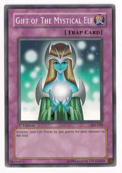 Yu-Gi-Oh! Gift of The Mystical Elf SKE-044 Common 1st Edition NM - Image 1